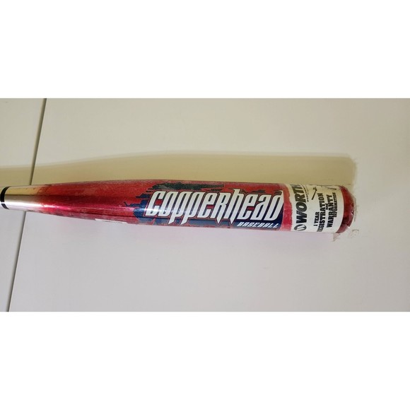 WORTH COPPERHEAD BASEBALL BAT -11 Metal X, 2 1/4 MODEL ALYB 31 Inch 20 oz - Picture 1 of 9
